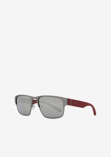 Квадратные мужские солнцезащитные очки Armani Exchange, серый