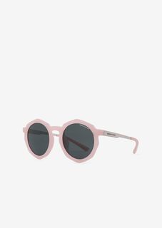 Круглые женские солнцезащитные очки Armani Exchange, розовый