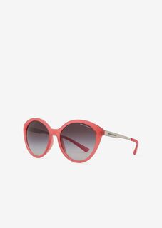 Женские солнцезащитные очки «кошачий глаз» Armani Exchange, фуксия
