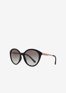 Женские солнцезащитные очки «кошачий глаз» Armani Exchange, черный