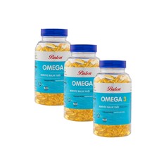 Норвежский рыбий жир Balen Omega-3 (триглицерид) 1380 мг, 3 упаковки по 100 капсул БАЛЕН