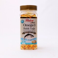 Рыбий жир Balen Omega 3, 200 капсул, 1380 мг БАЛЕН