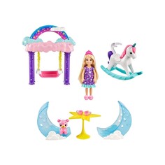 Кукла Barbie Dreamtopia Chelsea and the Fun World GTF48
