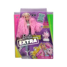 Кукла Barbie Extra GRN28, в розовой куртке