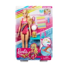 Игровой набор Barbie чемпионка по плаванию