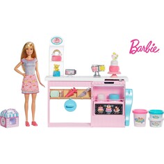 Игровой набор Barbie кондитерская Gfp59