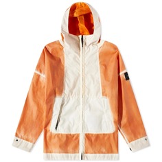 Куртка Stone Island Hand-sprayed Mussola Gommata-tc, оранжевый, белый
