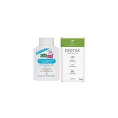 Шампунь Sebamed против перхоти, 400 мл + Крем-дезодорант Deotak Plus, 35 мл