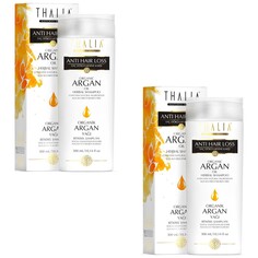 Шампунь против выпадения волос Thalia с органическим аргановым маслом, 2 x 300 мл