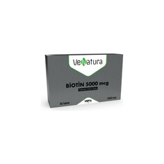 Биотин Venatura 5000 мкг, 30 таблеток