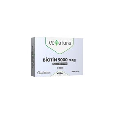 Биотин Venatura 5000 мкг, 30 таблеток