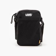 Сумка мужская Levi&apos;s GOLD TAB, черный Levis