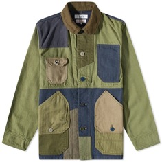 Куртка джинсовая Fdmtl Patchwork Coverall, хаки