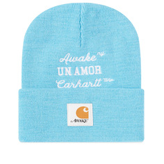 Шапка Awake Ny X Carhartt Un Amor, голубой