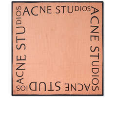Шарф Acne Studios Vabone, розовый