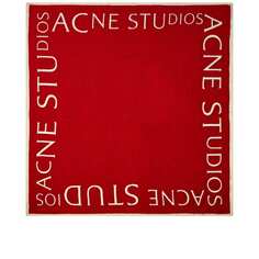 Шарф Acne Studios Vabone, красный