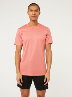 Розовая футболка с надписью Active Division George., розовый