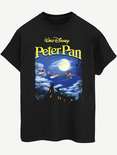 Черная футболка NW2 Disney Peter Pan Come With Me George., черный