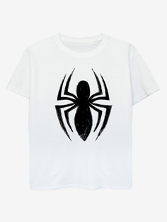 Детская белая футболка с принтом NW2 Spider-Man Spider Logo George., белый