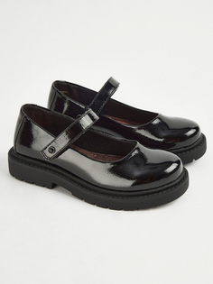 Черные лакированные школьные туфли Мэри Джейн George., черный