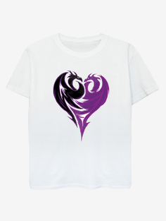 Детская белая футболка NW2 The Descendants Dragon Heart George., белый