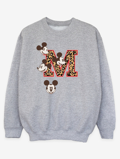 NW2 Disney M M Logo Детская серая толстовка с Микки Маусом George., серый
