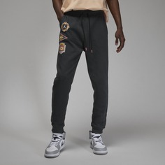 Брюки Nike Jordan Flight MVP Men&apos;s Knitted, серо-черный