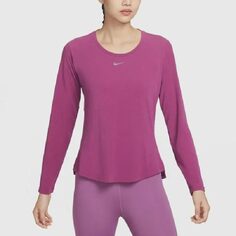 Лонгслив Nike Dri-FIT One Luxe Women&apos;s Standard F, сиреневый