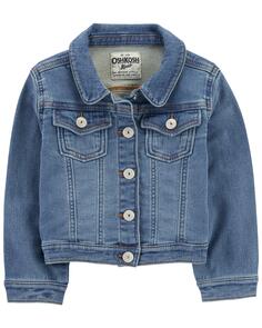Классическая вязаная джинсовая куртка для малышей Carter&apos;s Carters