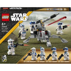 Конструктор Lego 75345 Star Wars Боевой набор клонов 501-го легиона, 119 деталей