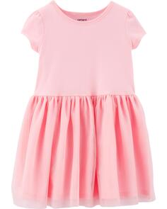 Платье-пачка из джерси для малышей Carter&apos;s, розовый Carters