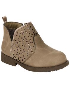 Обувь для малышей Модные сапоги Estell Carter&apos;s, серо-коричневый Carters