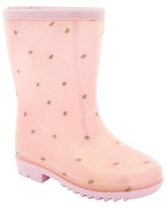 Обувь для малышей Резиновые сапоги в горошек Carter&apos;s, розовый Carters