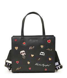 Сумка мейбель Karl Lagerfeld, разноцветный