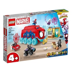 Конструктор Lego Marvel Super Heroes Team Spidey&apos;s Mobile Headquarters 10791, 187 деталей