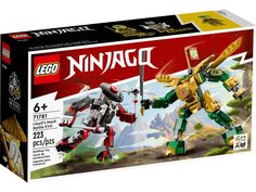 Конструктор Lego Ninjago Lloyd’s Mech Battle EVO 71781, 223 детали