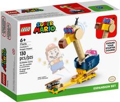 Фигурка-конструктор Lego Super Mario Conkdor&apos;s Noggin Bopper Expansion Set 71414, 130 деталей