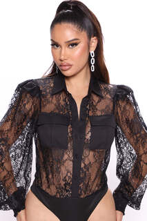 Боди Fashion Nova YB1506FN, черный