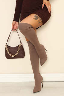 Ботинки Fashion Nova CANDY402, серо-коричневый