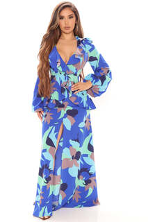 Платье Fashion Nova SD33290521FN, синий