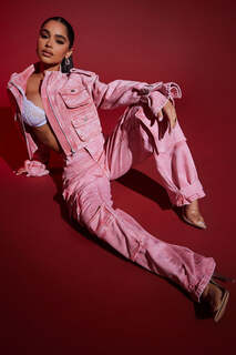 Джинсы Fashion Nova DT14UPINK, розовый
