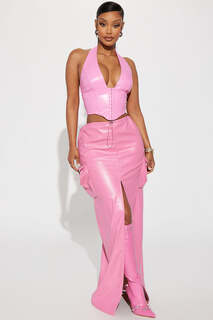 Юбка Fashion Nova CAS9353, розовый
