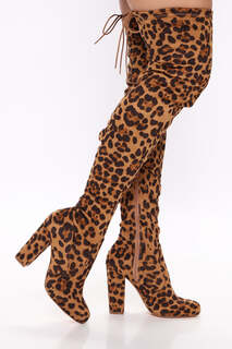 Ботинки Fashion Nova PAIGE, леопардовый