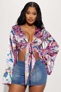 Блузка Fashion Nova T1167A433, разноцветный