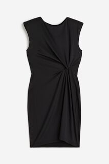 Платье H&amp;M Twist-detail, черный H&M
