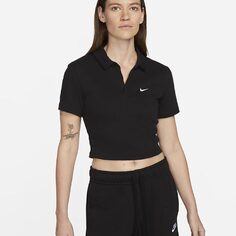 Топ Nike Sportswear Essential Women&apos;s Short-sleeve, черный