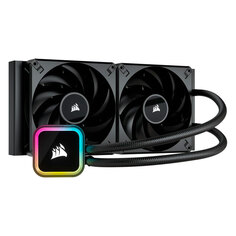 Система водяного охлаждения Corsair iCUE H115i RGB Elite, черный