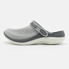 Сабо Crocs Literide 360 Clogs Unisex, светло-серый/темно-серый/белый