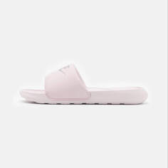 Шлепанцы на плоской подошве Унисекс Nike Sportswear Victori One Slide, светло-розовый/серебристый