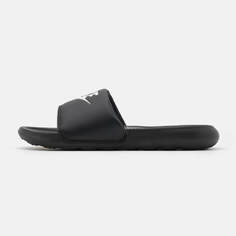 Шлепанцы на плоской подошве Унисекс Nike Sportswear Victori One Slide, черный/белый